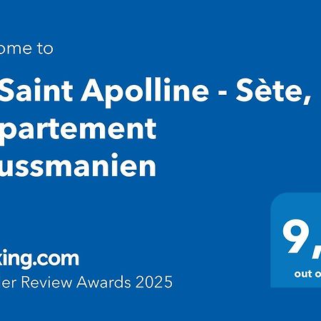 Le Saint Apolline - Sete, Appartement Haussmanien Ngoại thất bức ảnh