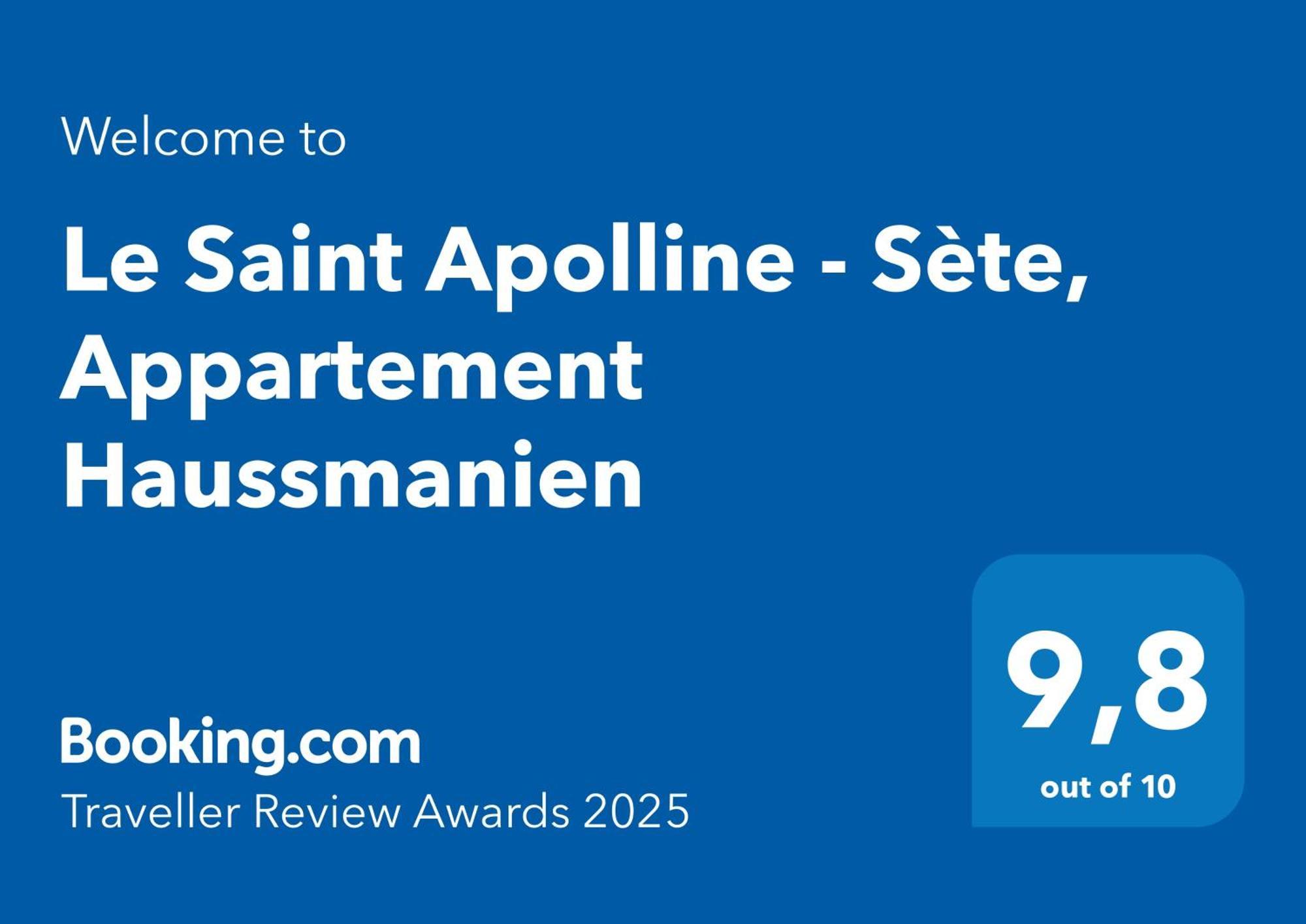 Le Saint Apolline - Sete, Appartement Haussmanien Ngoại thất bức ảnh